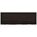 Piano Tavolo Marrone 180x60x (2-6) cm Rovere Massello Trattato - Foto miniatura 10