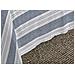 Sacco Copripiumino Piumone Letto In 100% Cotone Made Italy Vari Disegni Rp Piazza 1-2 Righine Blu - Foto miniatura 5