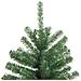 Albero Di Natale Artificiale Incernierato Con Base Verde 180 Cm - Foto miniatura 5