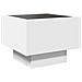 Tavolino Con Led Bianco 40x40x30 Cm In Legno Multistrato - Foto miniatura 11
