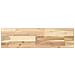 Piano Per Tavolo 80x20x4cm Rettangolare Legno Massello Acacia - Foto miniatura 2