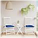 Cuscini Per Pallet 2 Pz Blu 50x50x7 Cm Tessuto Oxford - Foto miniatura 1