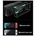 Copertura Protettiva Antipolvere Trasparente Per Console Nintendo Switch Oled - Foto miniatura 4