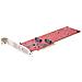 Adattatore PCI Express M. 2 NVMe - Scheda Adattatore PCIe 4.0 x8 x16 a Doppio SSD M. 2 NVMe or AHCI, 7.8Gbps per disco - Biforcazione richiesta - Compatibile con Windows /Linux - Foto miniatura 1