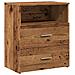 Comodini Legno Antico 2 Pz 50x32x60 Cm In Legno Multistrato - Foto miniatura 6