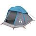 Tenda da Campeggio a Cupola per 1 Persona Blu Impermeabile - Foto miniatura 4