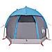 Tenda da Campeggio a Cupola per 1 Persona Blu Impermeabile - Foto miniatura 6