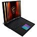 Titan 18 HX AI A2XWIG NVIDIA GeForce R Intel Core Ultra 9 285HX Computer portatile 45,7 cm (18") UHD+ 64 GB DDR5-SDRAM 6 TB SSD NVIDIA GeForce RTX 5080 Wi-Fi 7 (802.11be) Windows 11 Pro Nero - Foto miniatura 7