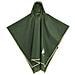 Poncho Antipioggia con Cappuccio Design 2 in 1 Verde 223x145 cm - Foto miniatura 2