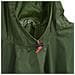 Poncho Antipioggia con Cappuccio Design 2 in 1 Verde 223x145 cm - Foto miniatura 5