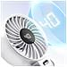 Ventilatore Portatile Da Collo Con Cordino White - Foto miniatura 5