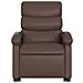 Poltrona Alzapersona Elettrica Reclinabile Marrone Similpelle - Foto miniatura 8