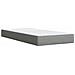 Giroletto a Molle con Materasso Grigio Chiaro100x200 cm Tessuto - Foto miniatura 6