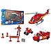 Playset Polizia / Pompieri 2 Personaggi E Accessori Vendita Unitaria Soggetto Casuale - Foto miniatura 1