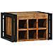 Portabottiglie 46x35x27.5 cm Legno Massello di Acacia - Foto miniatura 1