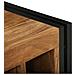 Portabottiglie 46x35x27.5 cm Legno Massello di Acacia - Foto miniatura 7