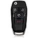 Guscio Chiave Auto A 4 Pulsanti Compatibile Con Ford: Aggiorna La Tua Chiave! - Foto miniatura 1