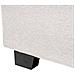 Letto Ad Acqua Tessuto Rouen 180 X 200 Cm Beige Chiaro - Foto miniatura 7