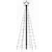 Albero di Natale a LED con Punte 220 LED Bianco Freddo 180 cm - Foto miniatura 5