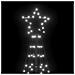 Albero di Natale a LED con Punte 220 LED Bianco Freddo 180 cm - Foto miniatura 6