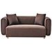 Divano 2 Posti Lillerod Tessuto Marrone Scuro - Foto miniatura 3