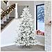 Albero di Natale Artificiale con Rami Pieghevoli Bianco 240 cm - Foto miniatura 2