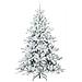 Albero di Natale Artificiale con Rami Pieghevoli Bianco 240 cm - Foto miniatura 4