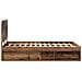 Struttura del letto Legno vecchio 135 x 190 cm Pino massello - Foto miniatura 8