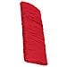 Runner Da Tavolo In Poliestere Con Tessuto Arricciato - 90cm X 300cm - Decorazione Per Feste E Matrimoni Red - Foto miniatura 2