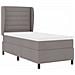 Letto a molle con materasso Talpa 80 x 200 cm Tessuto - Foto miniatura 4
