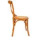 Sedia In Legno E Seduta In Rattan Marrone 44x42x46/88h - Foto miniatura 4