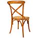 Sedia In Legno E Seduta In Rattan Marrone 44x42x46/88h - Foto miniatura 5