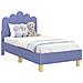 Struttura letto per bambini con testata Blu jeans 70 x 140 cm - Foto miniatura 1