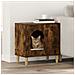 Casa per Gatti Rovere fumé 51 x 30 x 52 cm Legno multistrato - Foto miniatura 2