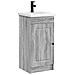 Mobile da bagno con lavabo Sonoma grigio 42 x 40 x 84,5 cm - Foto miniatura 1