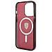 Ferrari Fehmp14lukr Custodia Trasparente Magsafe Rossa Per Iphone 14 Pro 6,1 Pollici - Foto miniatura 2