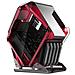 Case Gaming Ctesports Galaxy Rosso Esagonale Alluminio Vetro Acciaio - Foto miniatura 1