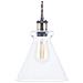 Lampadario In Ottone / vetro Bergantes - Foto miniatura 1