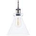 Lampadario In Ottone / vetro Bergantes - Foto miniatura 16