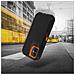 Cover Iphone Xr Protezione Rigida Multi-strato Bumper Antishock Nero / arancione - Foto miniatura 10