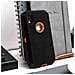 Cover Iphone Xr Protezione Rigida Multi-strato Bumper Antishock Nero / arancione - Foto miniatura 3