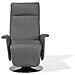 Poltrona Reclinabile In Pelle Sintetica Grigia Prime - Foto miniatura 9