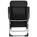 Sedie Pieghevoli Da Campeggio 4 Pz In Alluminio Nere - Foto miniatura 6
