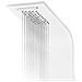 Colonna Doccia In Alluminio 20x44x130 Cm Bianco - Foto miniatura 7