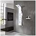 Colonna Doccia In Alluminio 20x44x130 Cm Bianco - Foto miniatura 1