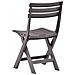 Sedie Da Giardino Pieghevoli 2 Pz In Plastica Moca - Foto miniatura 5