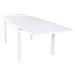 Jerri - Set Tavolo In Alluminio Cm 135/270 X 90 X 75 H Con 8 Poltrone Lotus - Foto miniatura 4