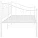 Telaio Divano Letto Bianco In Metallo 90x200 Cm - Foto miniatura 2