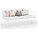Telaio Divano Letto Bianco In Metallo 90x200 Cm - Foto miniatura 5