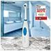 Ez 3054 Spazzolino Elettrico Rotante E Oscillante, A Prova Di Schizzi, Batteria Bianco /blu - Foto miniatura 5